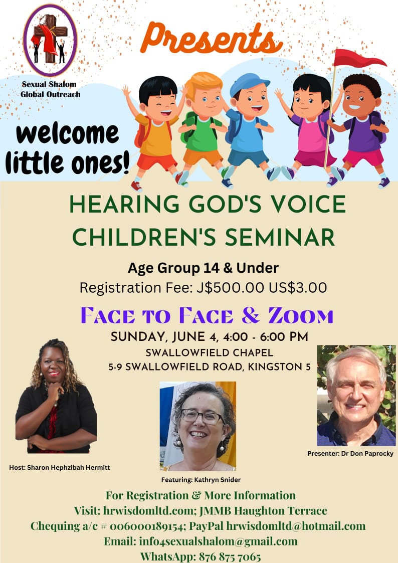 Hearing GOD’S Voice Children’s Seminar